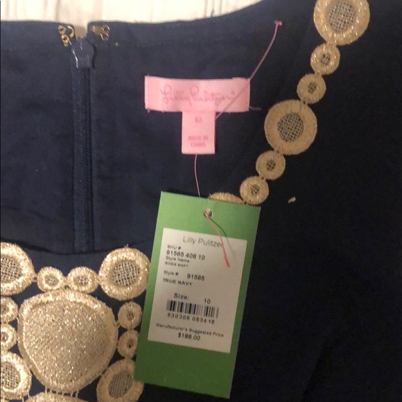 Lilly Pulitzer NWT Rosie Shift Dress - Picture 5 of 5